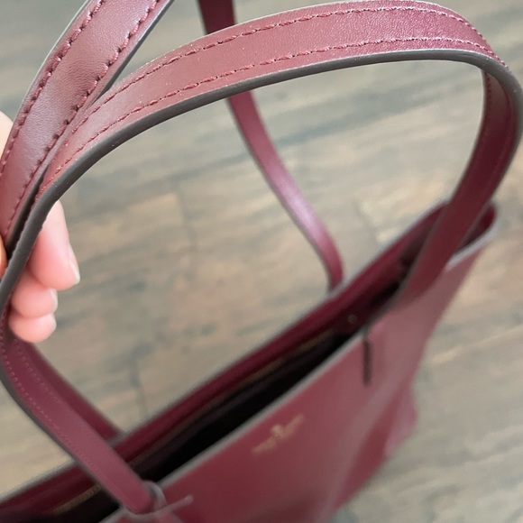 Kate Spade Janie Medium Tote Cherrywood Laptop Bag - Picture 9 of 13